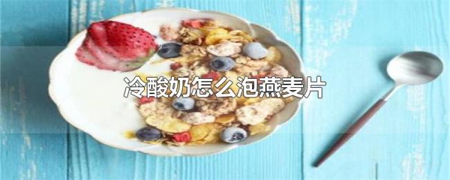 冷酸奶怎么泡燕麦片