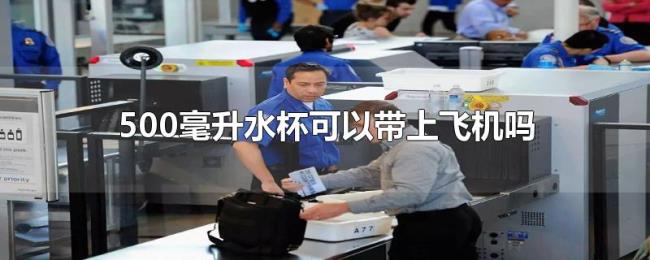 500毫升水杯可以带上飞机吗 500毫升水杯可以带上飞机吗