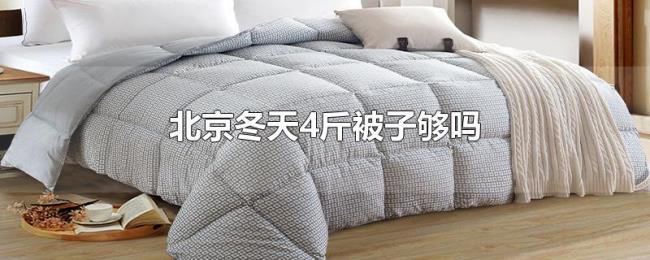 北京冬天4斤被子够吗