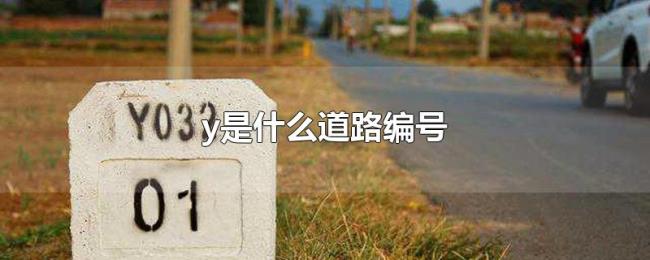 y是什么道路编号 y是什么道路编号