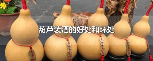 葫芦装酒的好处和坏处