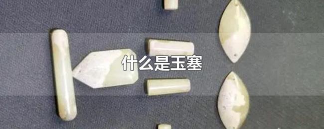什么是玉塞 什么是玉塞