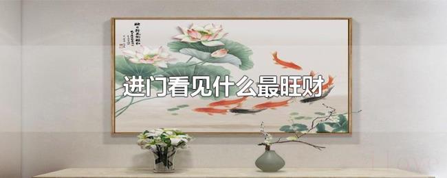 进门看见什么最旺财 进门看见什么最旺财