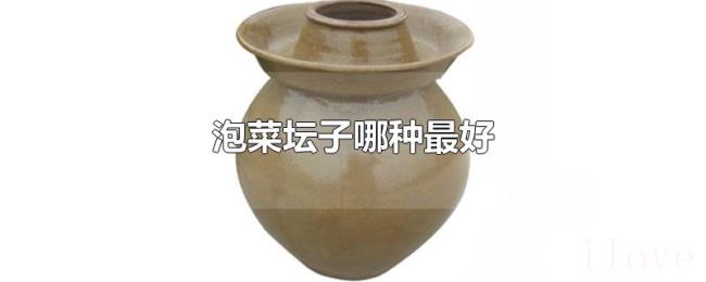 泡菜坛子哪种最好