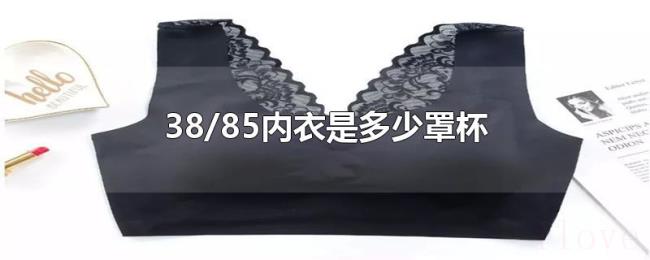 38/85内衣是多少罩杯
