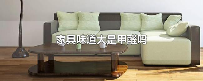 家具味道大是甲醛吗