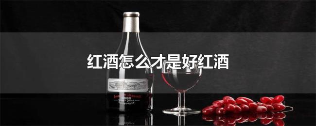 红酒怎么才是好红酒 红酒怎么才是好红酒