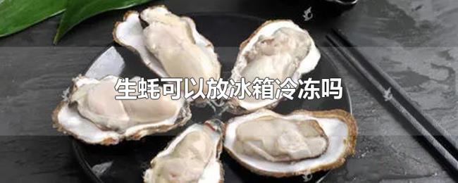生蚝可以放冰箱冷冻吗 生蚝可以放冰箱冷冻吗