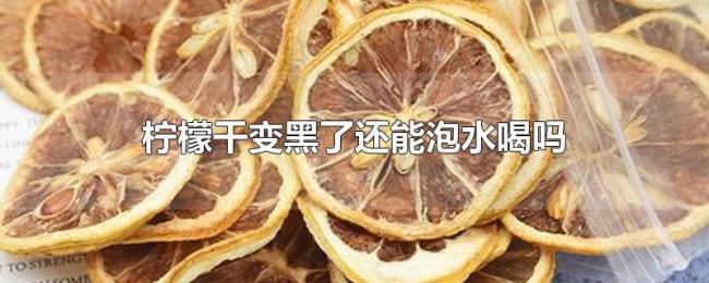 柠檬干变黑了还能泡水喝吗 柠檬干变黑了还能泡水喝吗