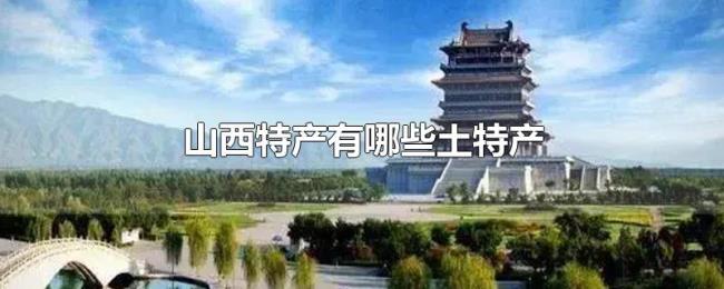 山西特产有哪些土特产 山西特产有哪些土特产