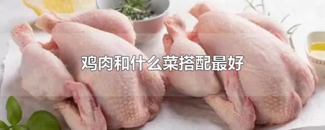 鸡肉和什么菜搭配最好 鸡肉和什么菜搭配最好