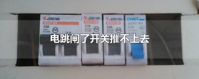 电跳闸了开关推不上去 电跳闸了开关推不上去
