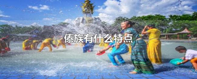 傣族有什么特点