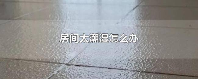 房间太潮湿怎么办