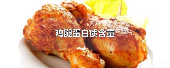 鸡腿蛋白质含量