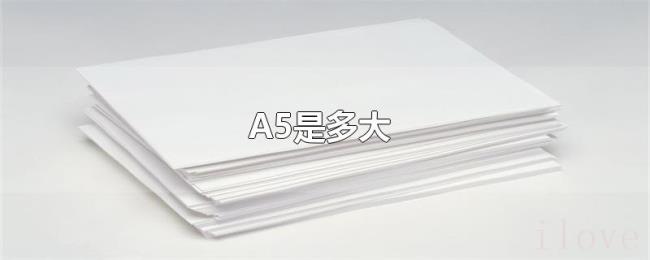 A5是多大