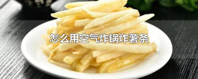 怎么用空气炸锅炸薯条
