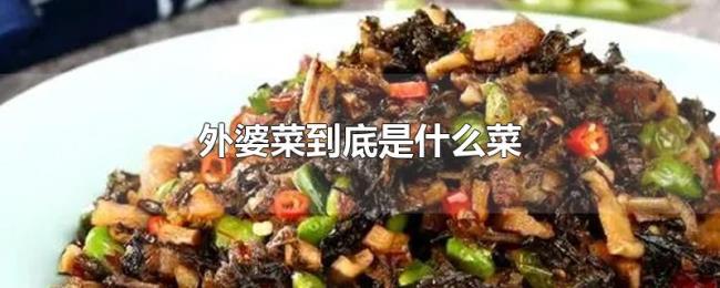 外婆菜到底是什么菜 外婆菜到底是什么菜