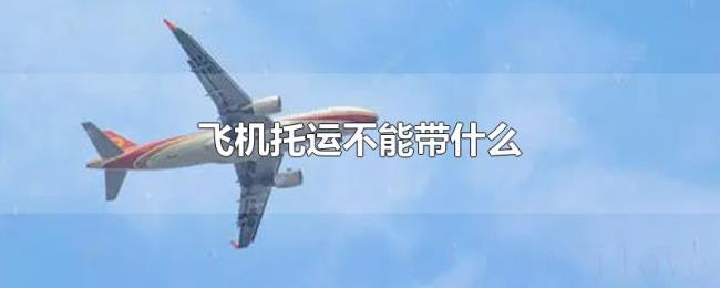 飞机托运不能带什么 飞机托运不能带什么