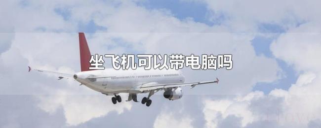 坐飞机可以带电脑吗