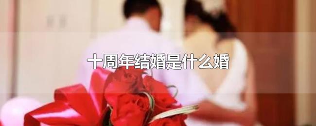 十周年结婚是什么婚 十周年结婚是什么婚