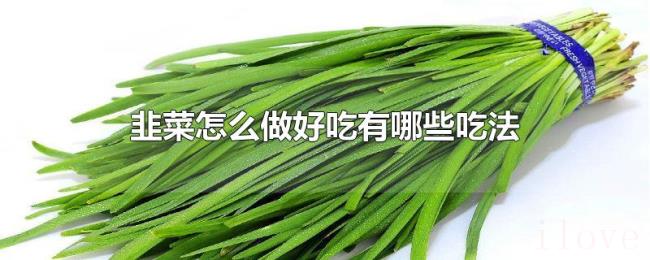 韭菜怎么做好吃有哪些吃法