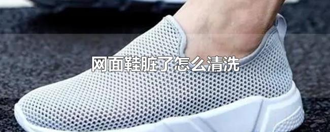网面鞋脏了怎么清洗 网面鞋脏了怎么清洗