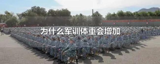 为什么军训体重会增加