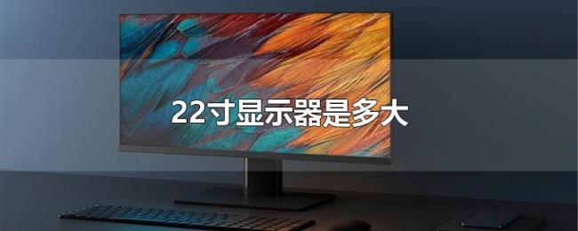 22寸显示器是多大
