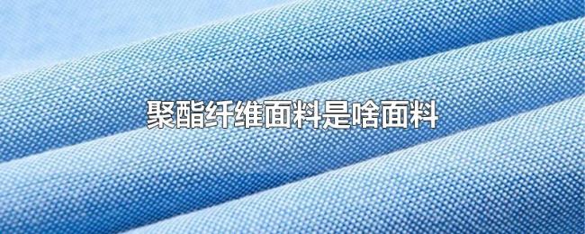 聚酯纤维面料是啥面料