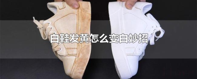白鞋发黄怎么变白妙招
