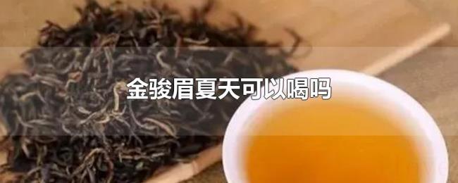 金骏眉夏天可以喝吗 金骏眉夏天可以喝吗
