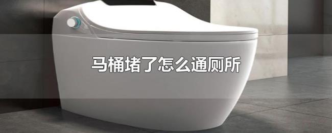 马桶堵了怎么通厕所 马桶堵了怎么通厕所