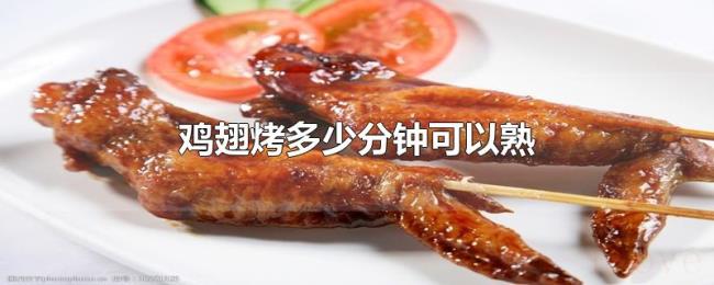鸡翅烤多少分钟可以熟 鸡翅烤多少分钟可以熟