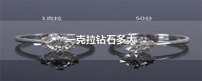 一克拉钻石多大 一克拉钻石多大
