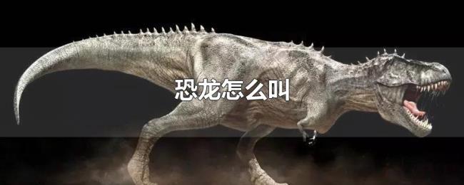 恐龙怎么叫
