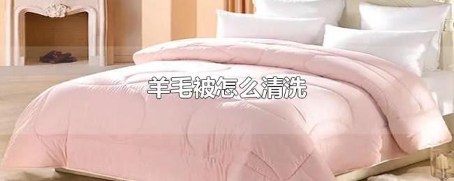 羊毛被怎么清洗 羊毛被怎么清洗