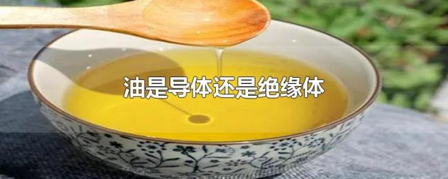 油是导体还是绝缘体