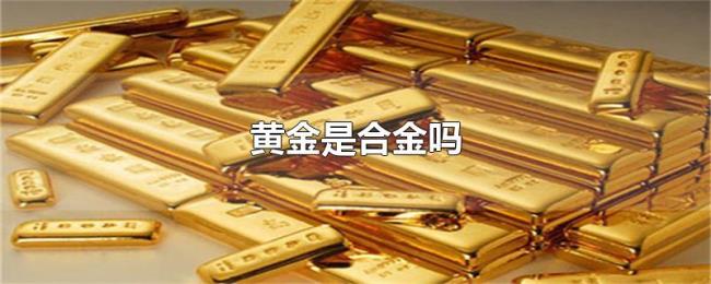 黄金是合金吗