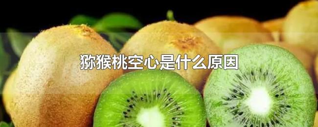 猕猴桃空心是什么原因 猕猴桃空心是什么原因