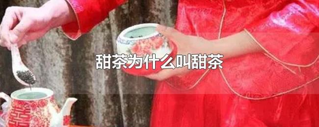 甜茶为什么叫甜茶 甜茶为什么叫甜茶