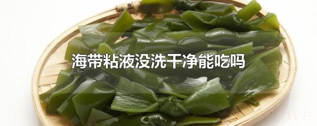 海带粘液没洗干净能吃吗 海带粘液没洗干净能吃吗