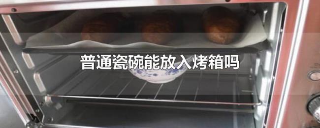 普通瓷碗能放入烤箱吗 普通瓷碗能放入烤箱吗