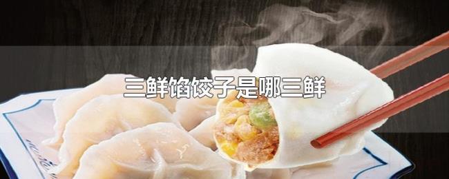 三鲜馅饺子是哪三鲜 三鲜馅饺子是哪三鲜