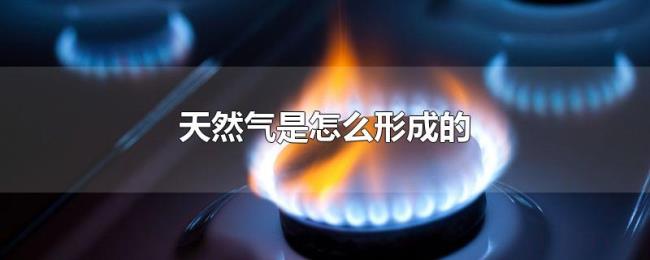 天然气是怎么形成的 天然气是怎么形成的