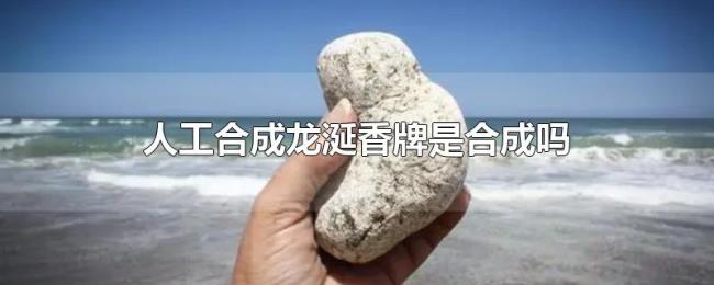 人工合成龙涎香牌是合成吗