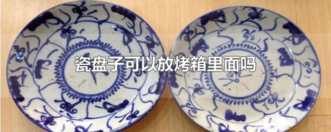 瓷盘子可以放烤箱里面吗