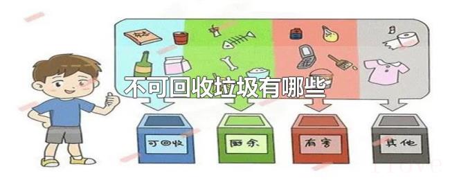 不可回收垃圾有哪些