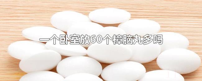 一个卧室放60个樟脑丸多吗