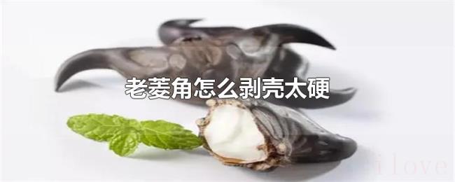 老菱角怎么剥壳太硬